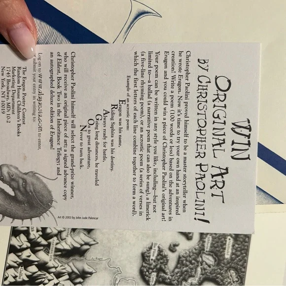 Eragon Deluxe Edition by Christopher Paolini - Picture 9 of 10